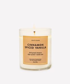 Cinnamon Spiced Vanilla Single Wick Candle