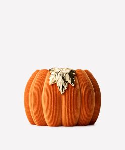 Orange Corduroy Pumpkin